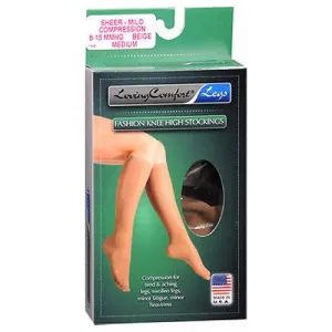 Fashion Knee High Stockings Sheer Count of 2 By Scott Specialties