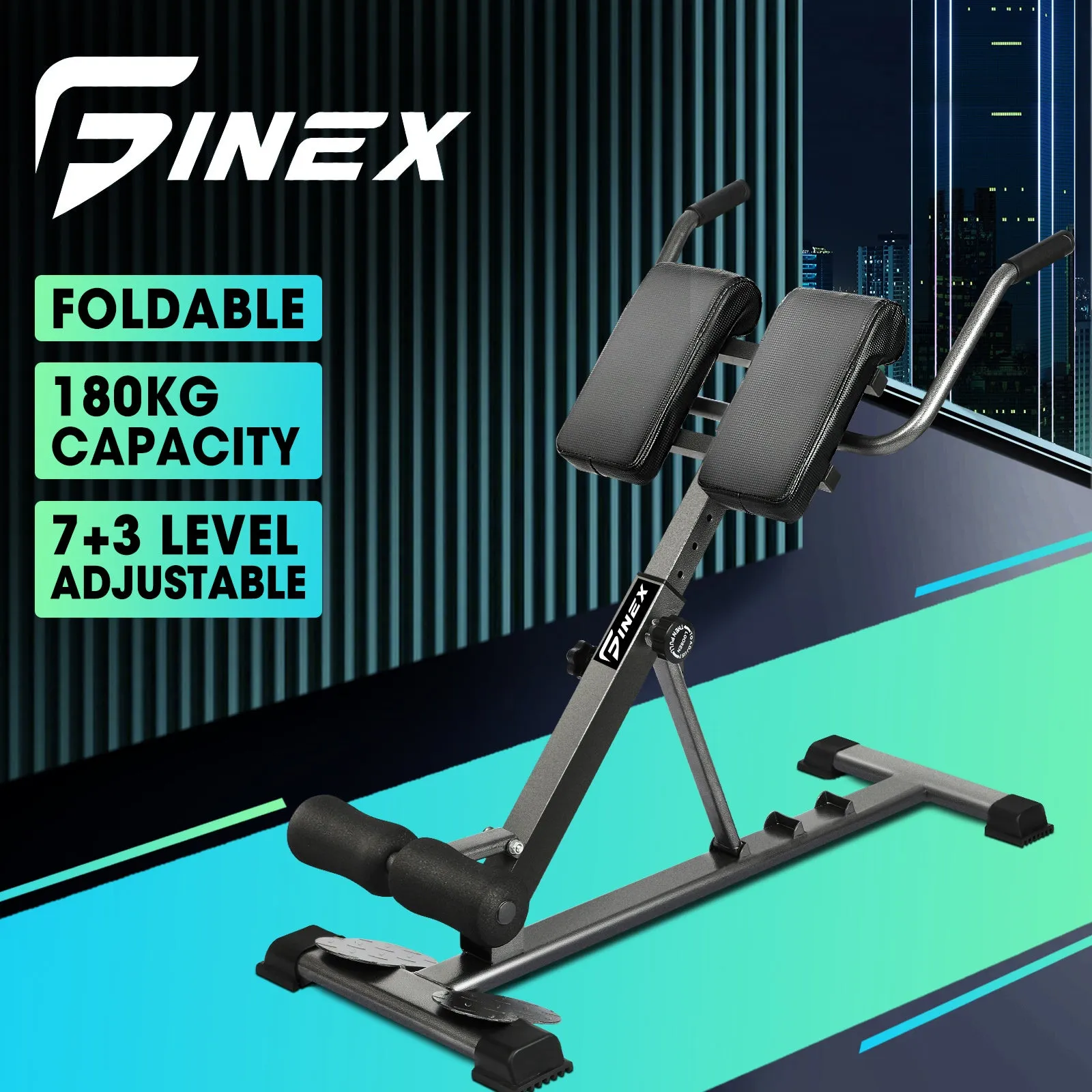 Finex Bench Press Weight Bench FID Sit-up Bench Power Tower Roman Chair Multi-S