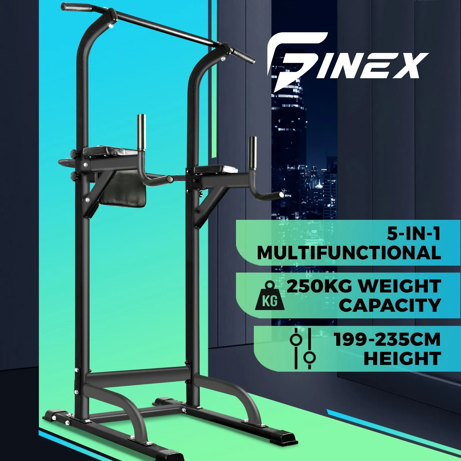 Finex Bench Press Weight Bench FID Sit-up Bench Power Tower Roman Chair Multi-S