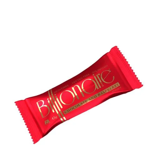 Fitness Authority Billionaire Bar Chocolate Raspberry 45g