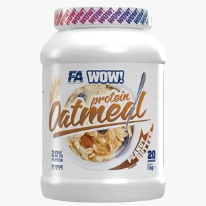 Fitness Authority Oatmeal 1kg Peanut Butter