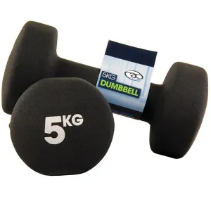 Fitness Mad Neoprene Dumbbells | 5kg Pair