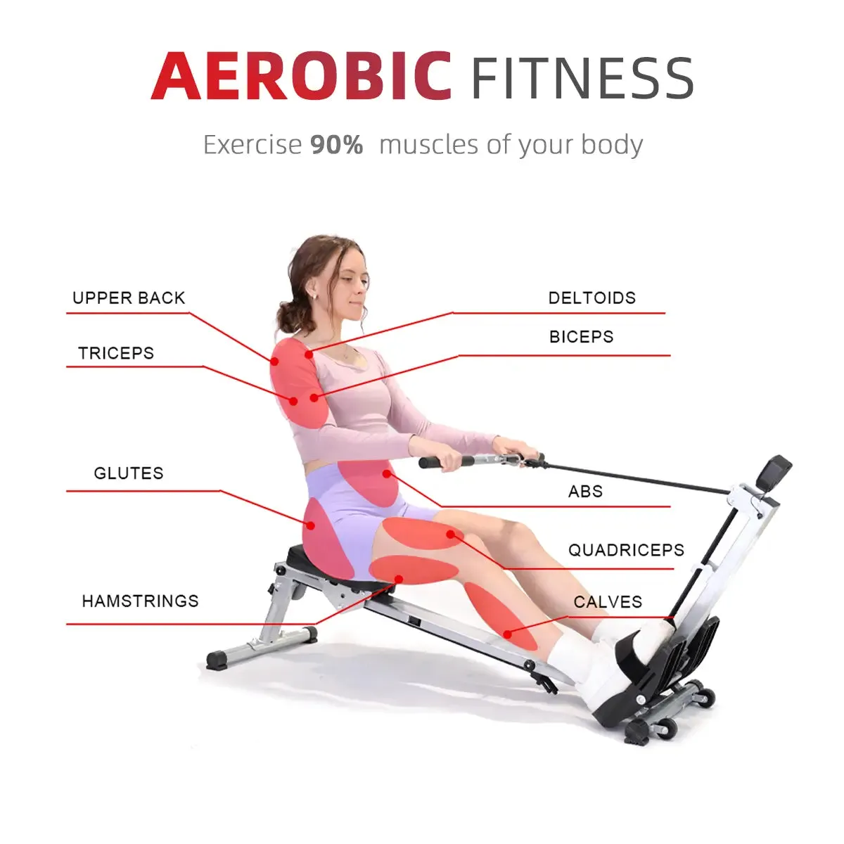 Foldable Rowing Machine