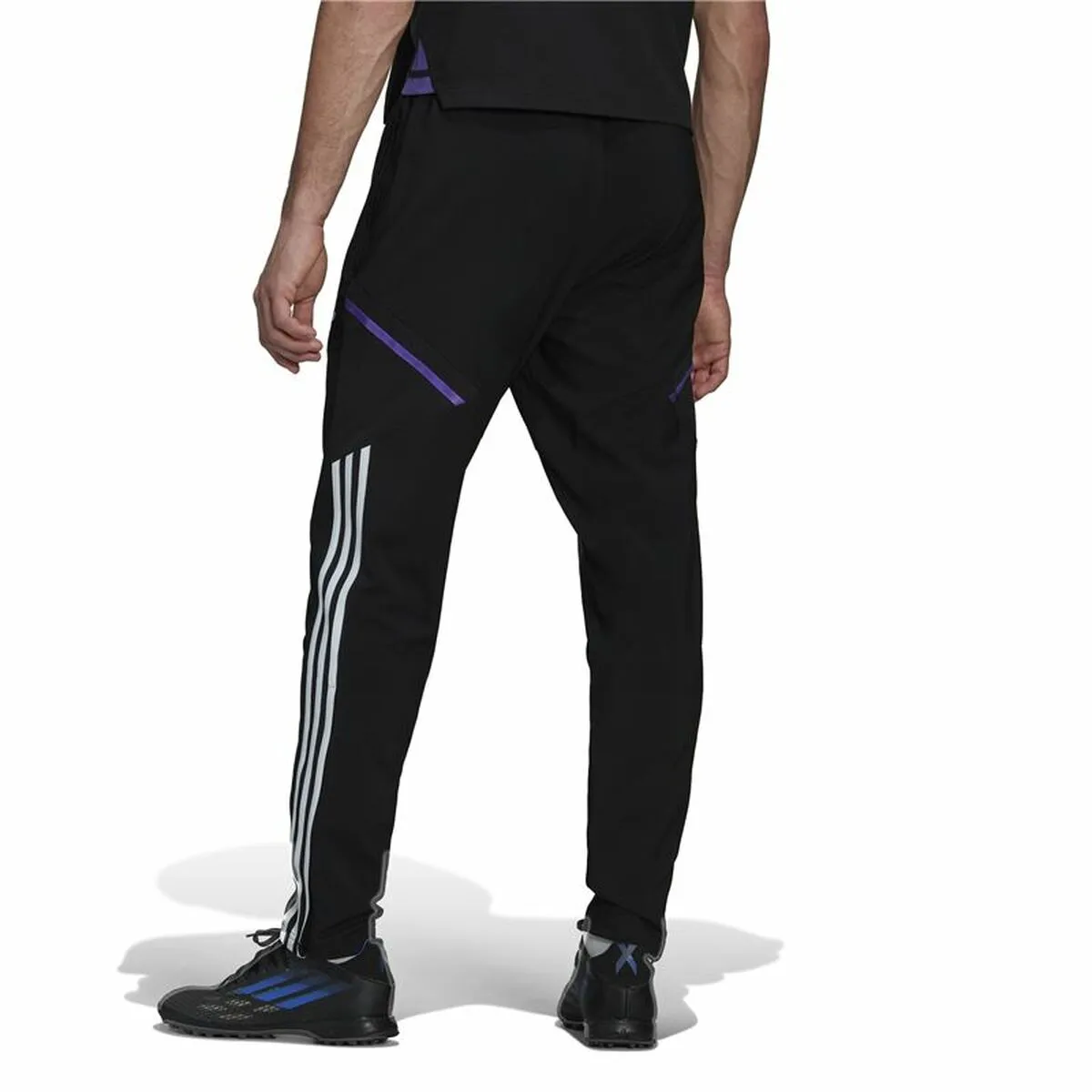 Football Training Trousers for Adults Adidas Condivo Real Madrid 22 Black Men