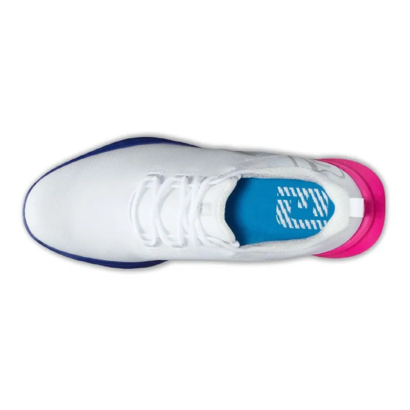 FOOTJOY Fuel Sport Men's Spikeless Shoes (White/Pink)