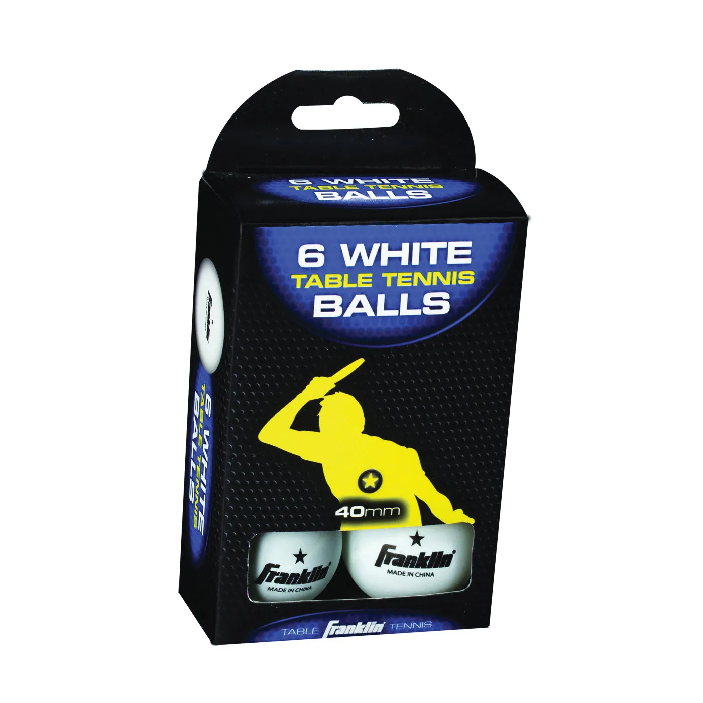 Franklin Sports 57113 Table Tennis Ball, White