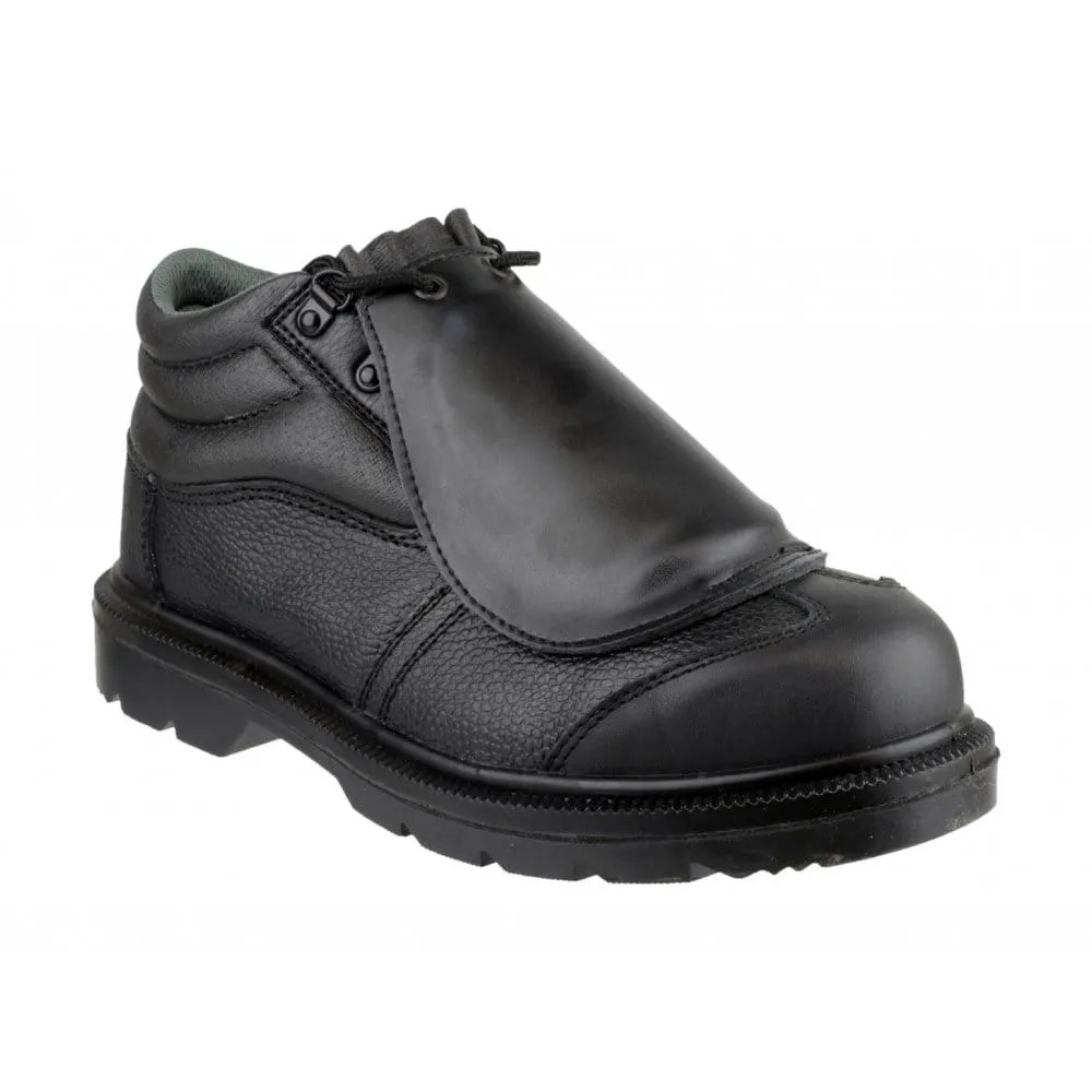 FS333 METATARSAL Mens Leather Safety Boots Black