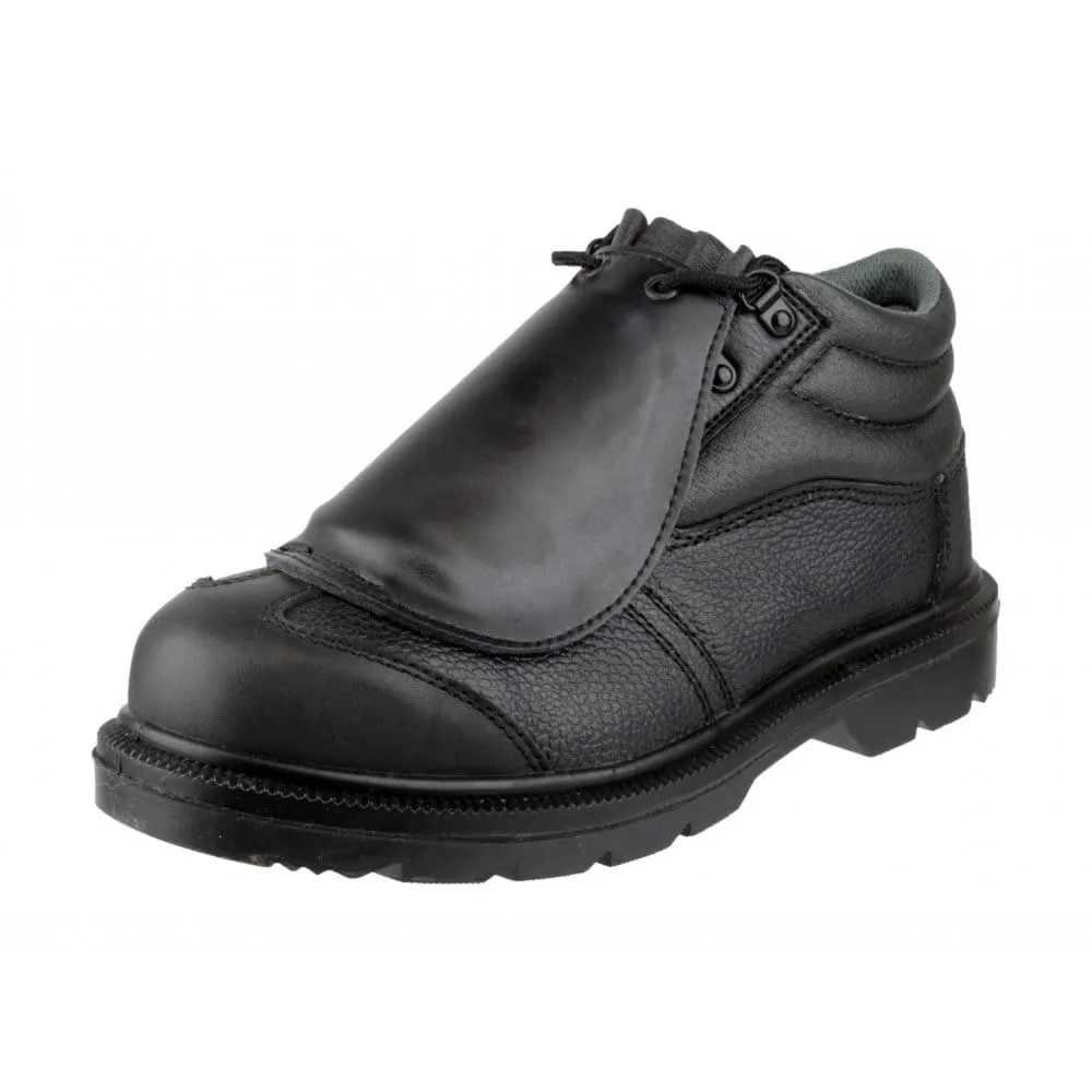 FS333 METATARSAL Mens Leather Safety Boots Black