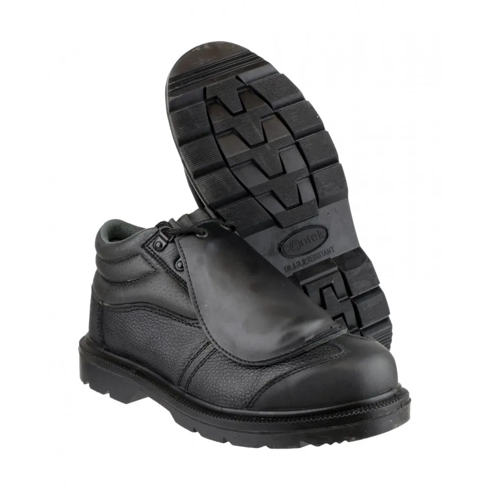 FS333 METATARSAL Mens Leather Safety Boots Black