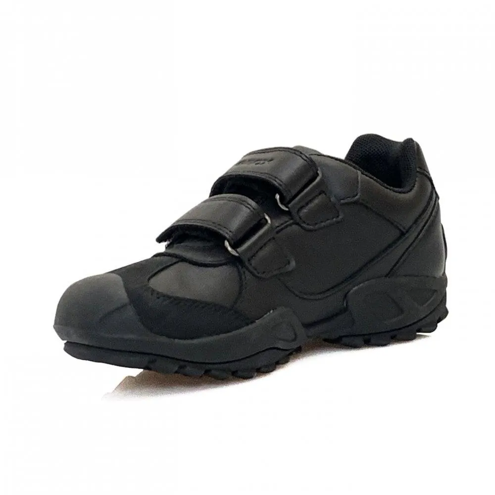 Geox Boys Shoe J Savage J841VB Black Smoke Leather