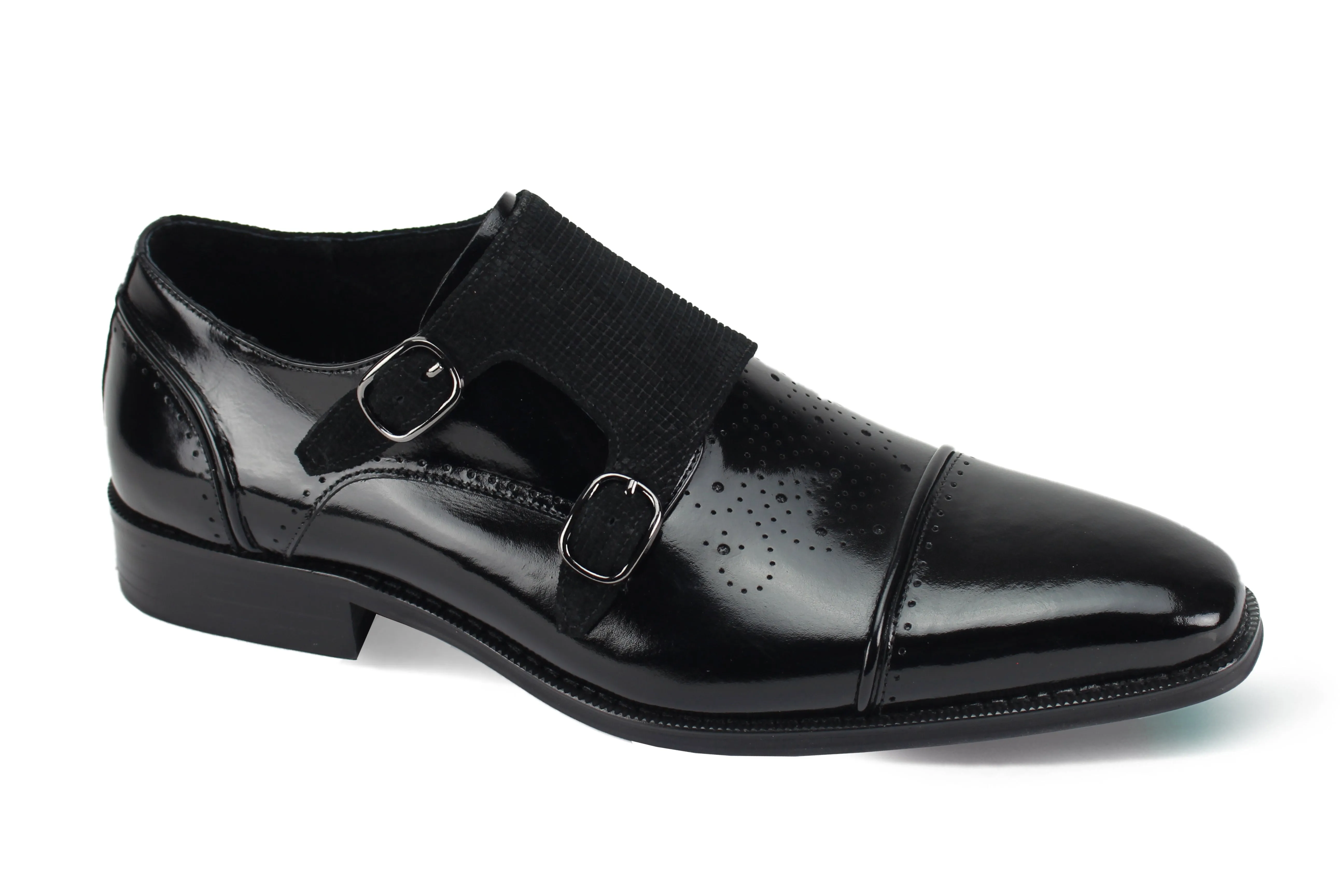 Giovani Double Monc Strap Shoes