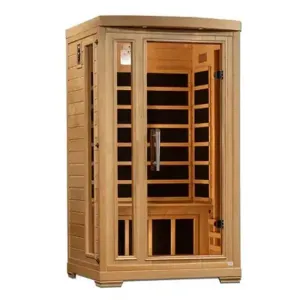 Golden Designs  Pro 6 "Madison" 1-2 Person Near Zero EMF Far Infrared Sauna (2025 Edition)