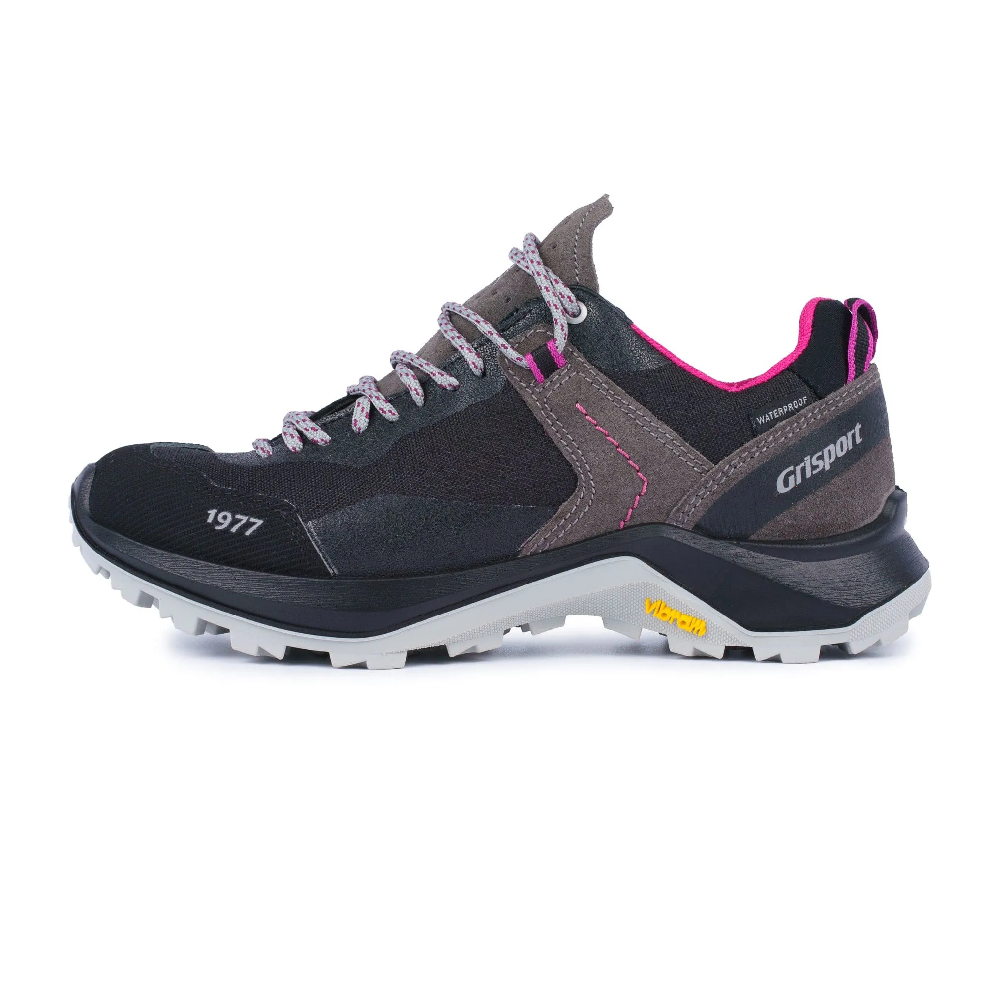 Grisport Lady Trident Walking Shoe - Grey