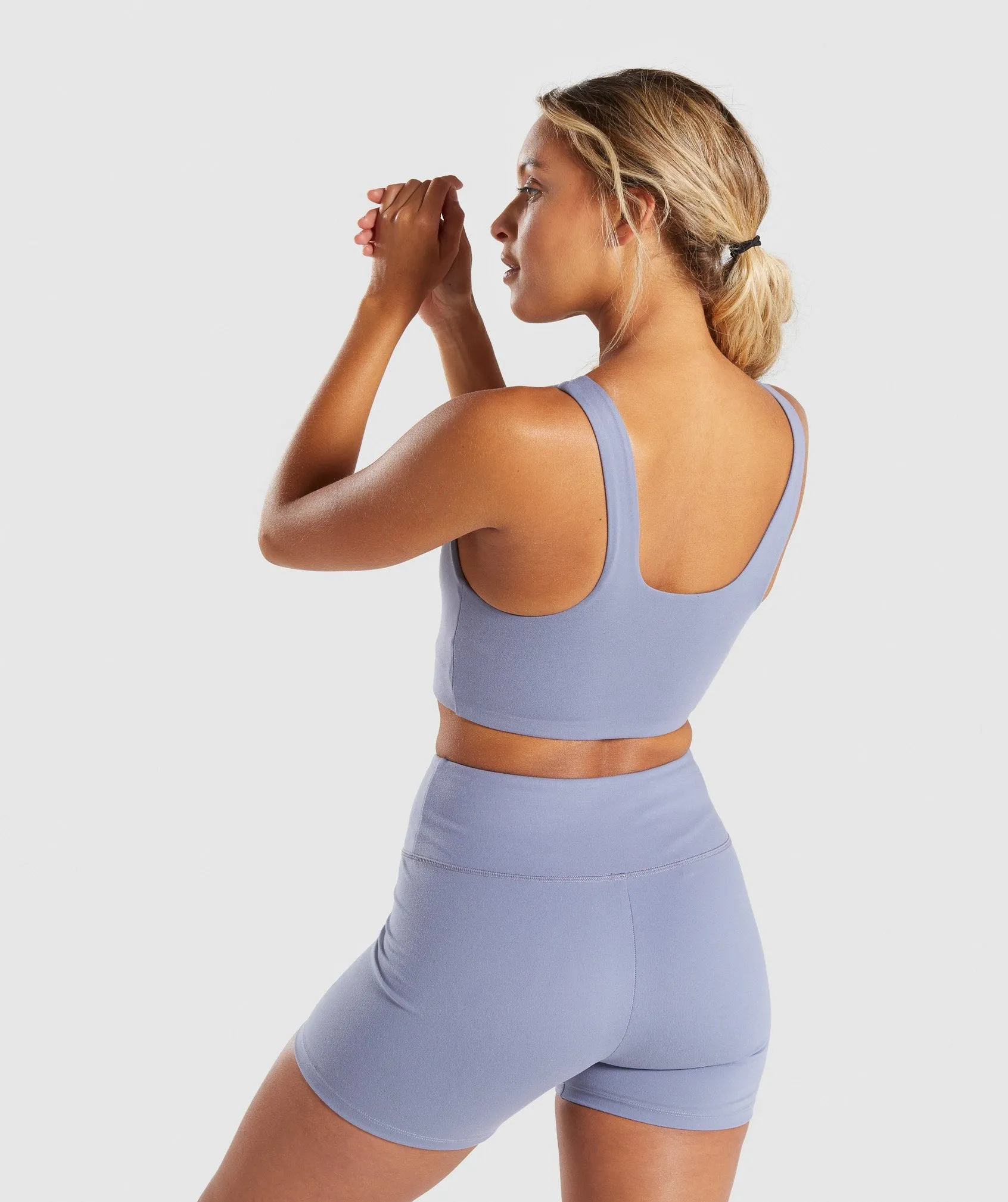 Gymshark Dreamy Sports Bra - Steel Blue