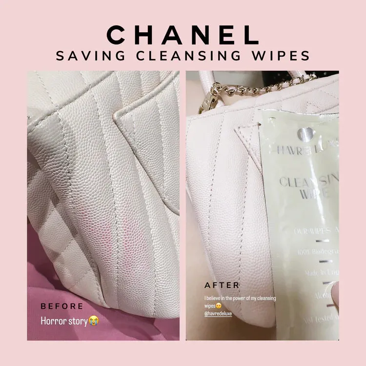 Havre de Luxe Fabric & Leather Cleansing Wipes Multipack