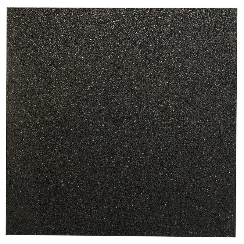 Hit Fitness Gym Floor Mat Black | 1m x 1m x 20mm