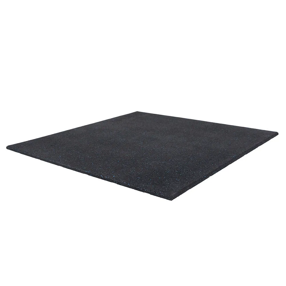 Hit Fitness Gym Flooring | 1m x 1m x 15mm | Blue Fleck