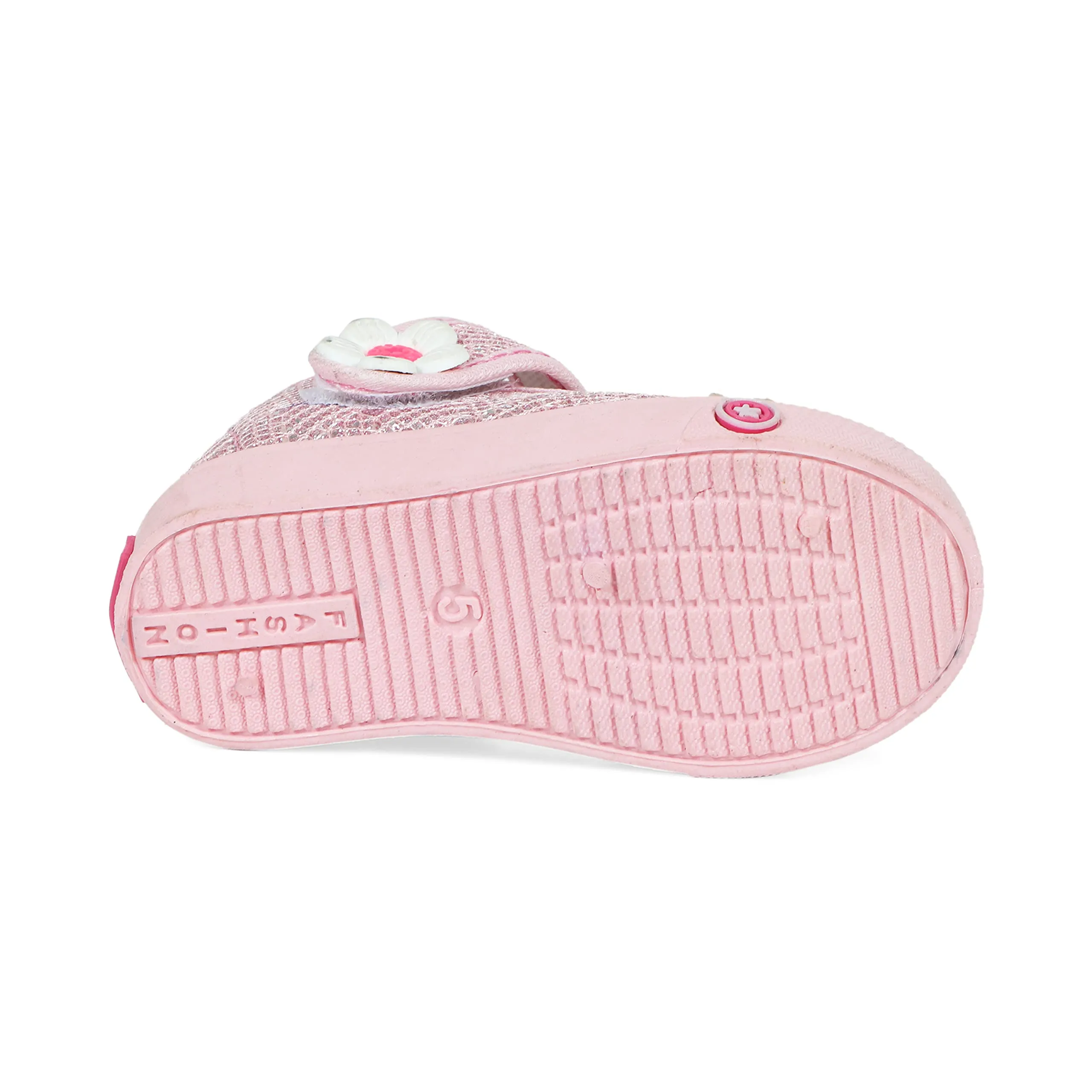 HOOH-Now comfort in Fashion Kids Girls Fashion Sparkle Bellies or Sandals (Pink, 3_Point_5_Years)