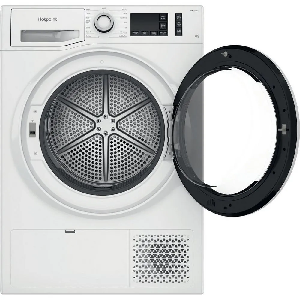 Hotpoint NTSM1182SKUK 8kg Heat Pump Tumble Dryer - White