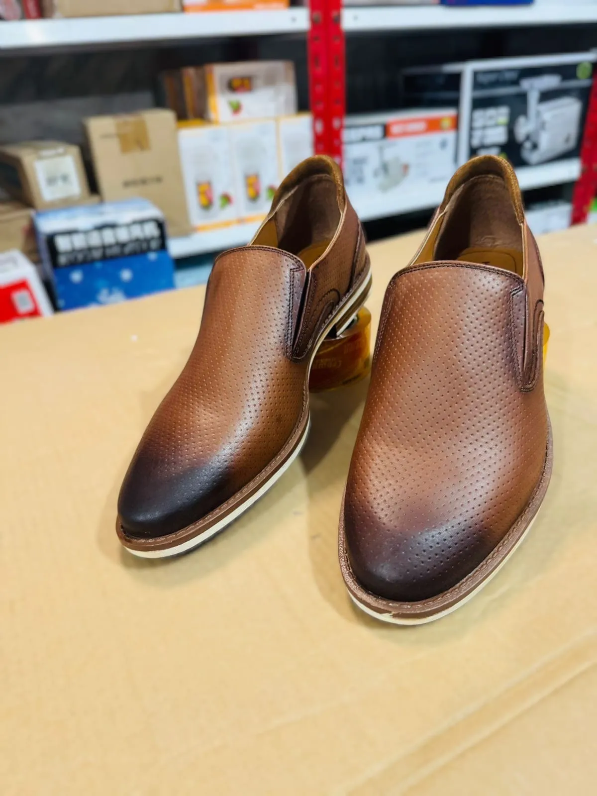 Hush Puppies Leather Shoes