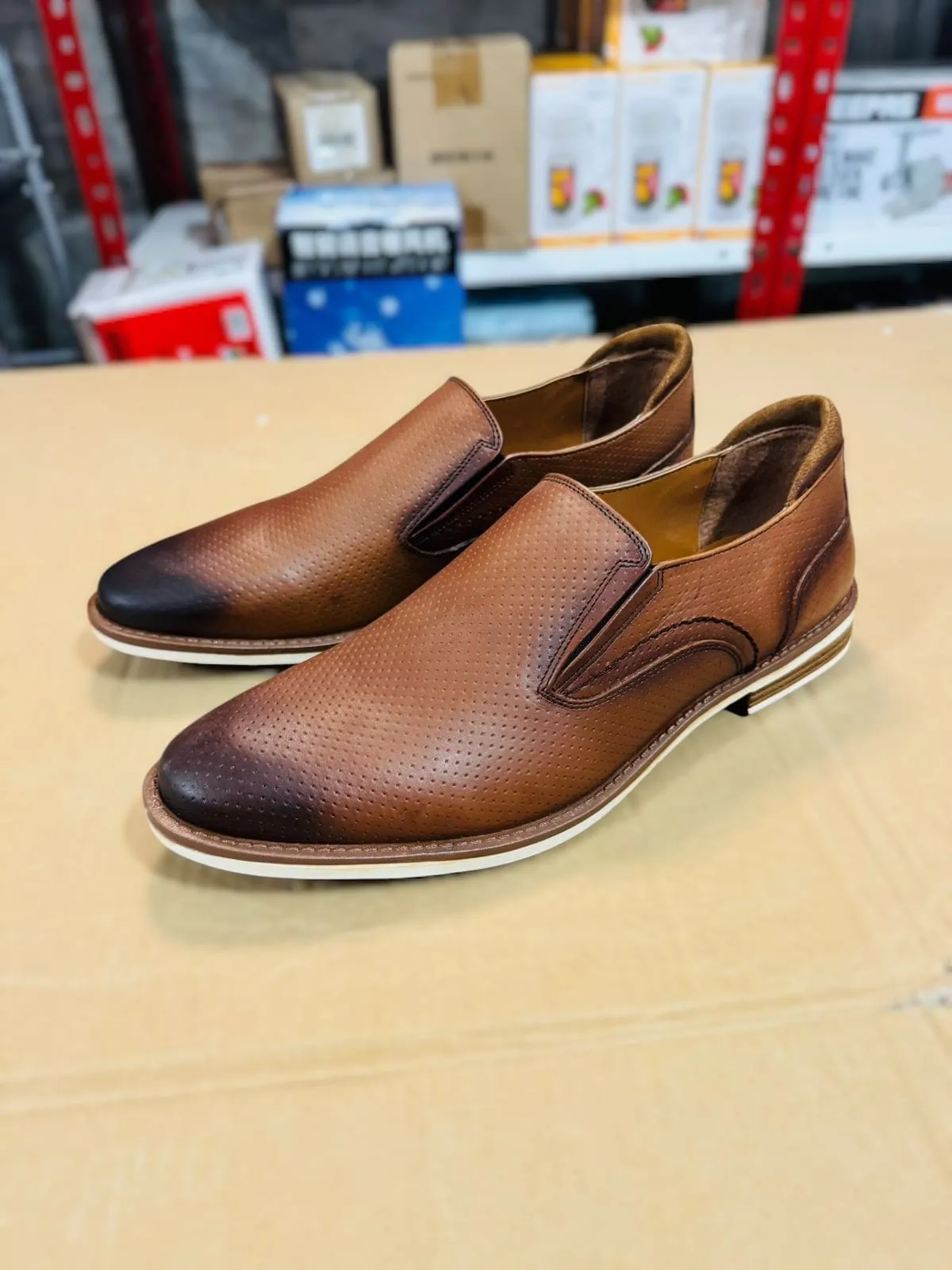 Hush Puppies Leather Shoes