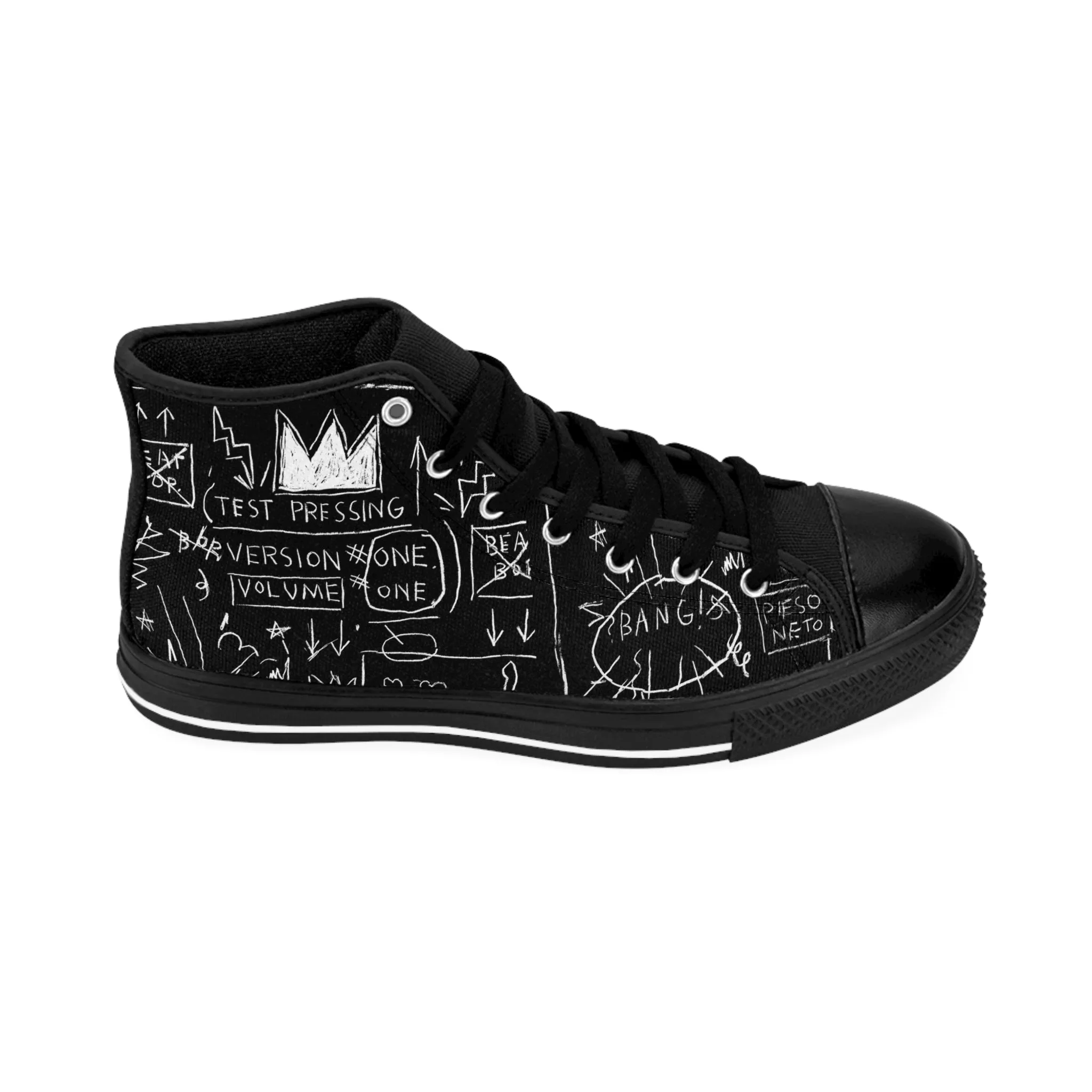 Jean Michel Basquiat Men's Classic Sneakers