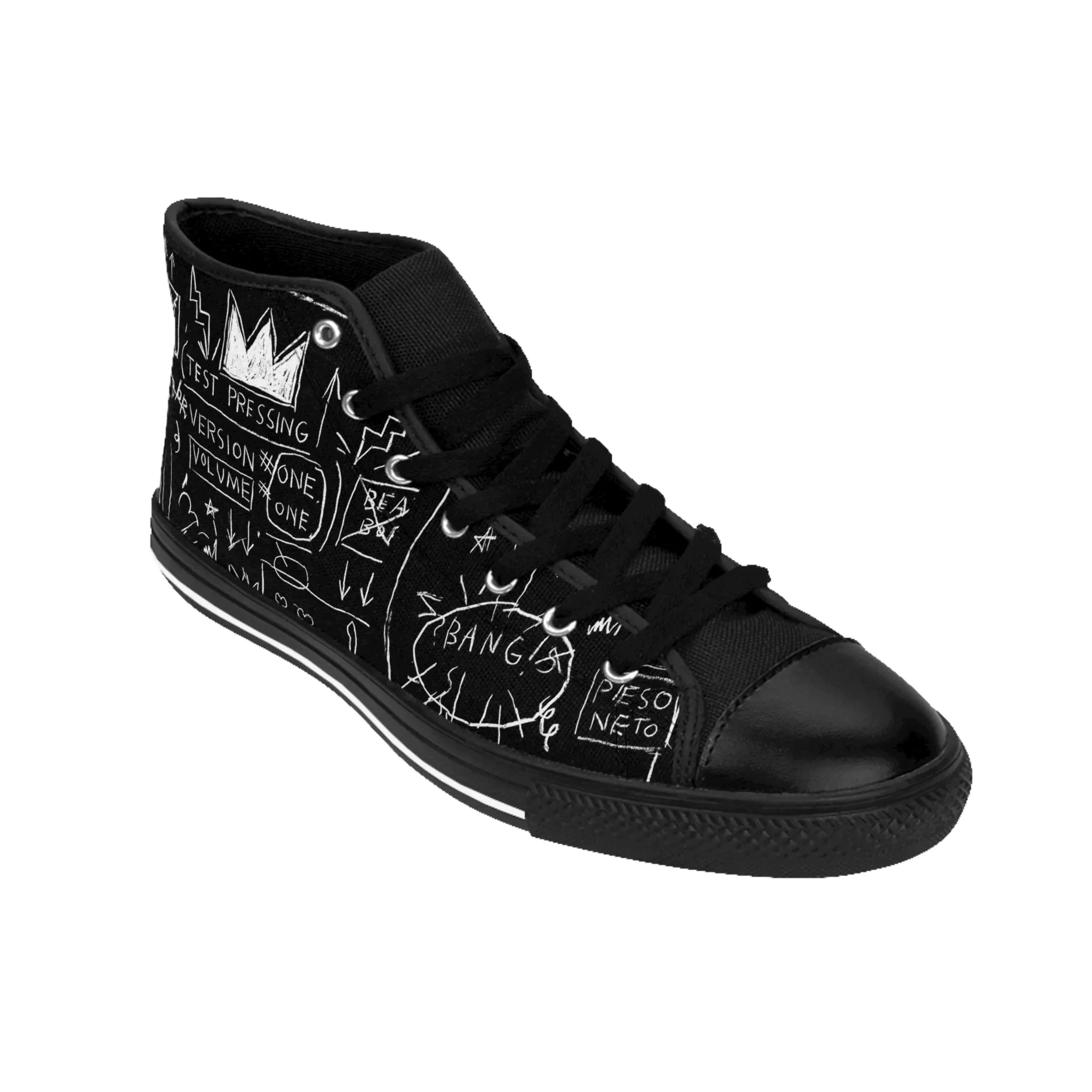 Jean Michel Basquiat Men's Classic Sneakers