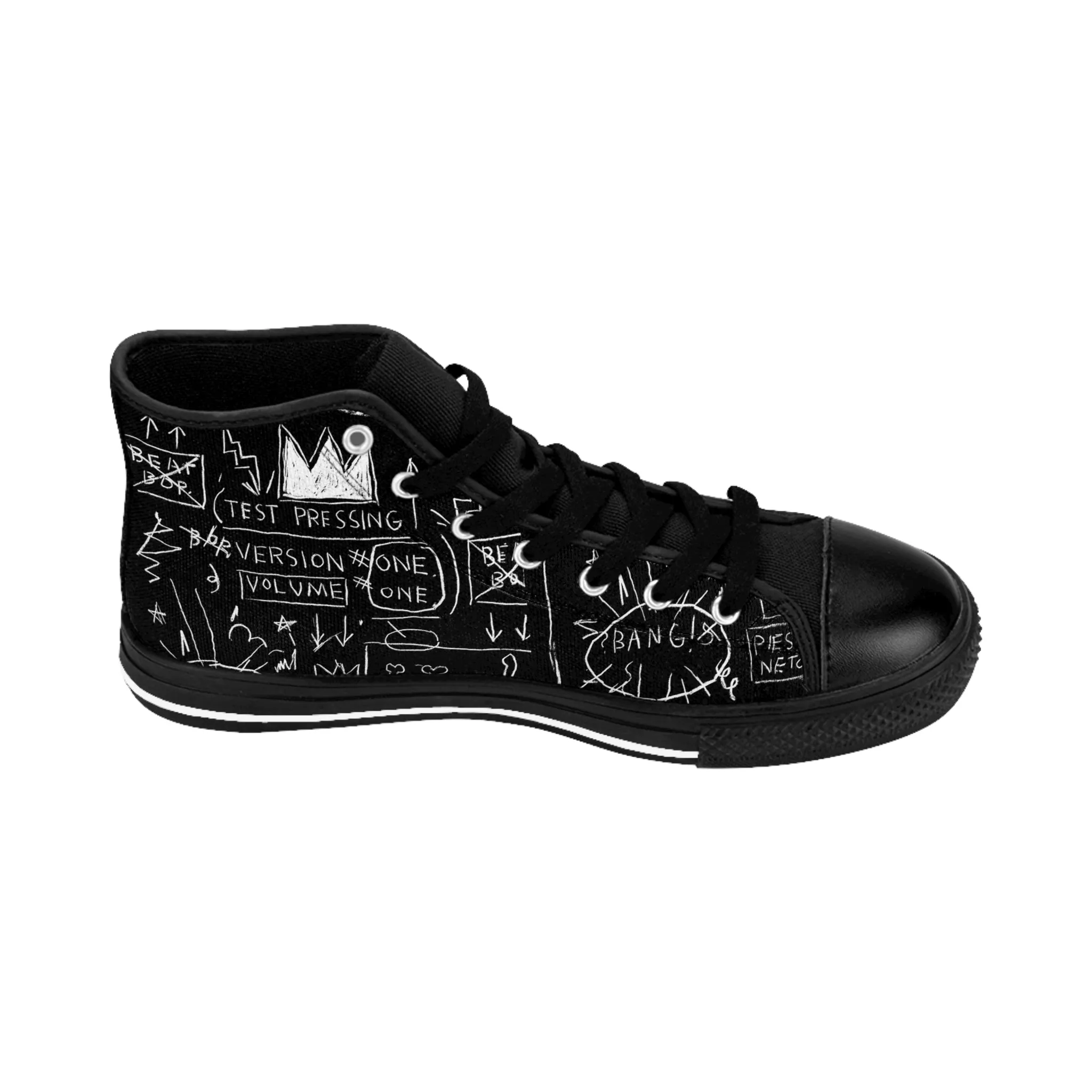 Jean Michel Basquiat Men's Classic Sneakers