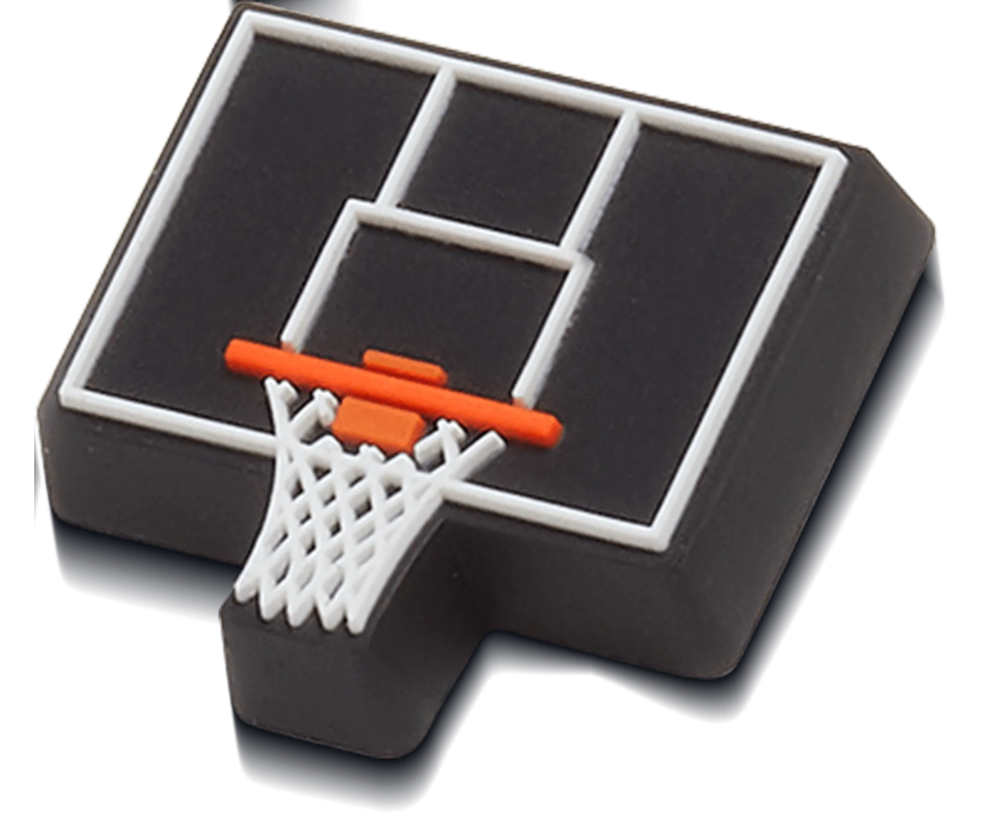 Jibbitz Black Basketball Backboard