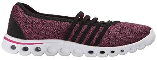 K-Swiss Women's X Lite MJ CMF Black/Very Berry Textile Sneaker 7 B (M)