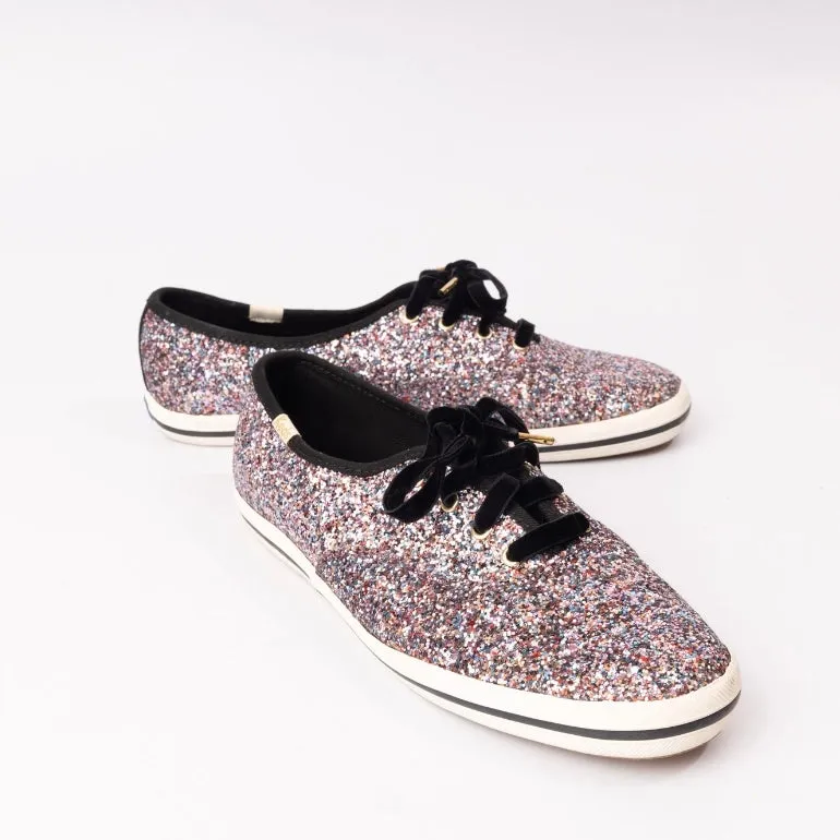 Keds X Kate Spade Champion Glitter Sneakers