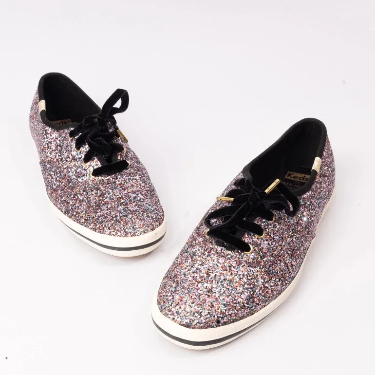 Keds X Kate Spade Champion Glitter Sneakers