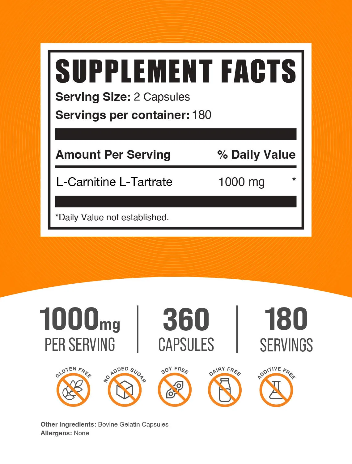 L-Carnitine L-Tartrate Capsules