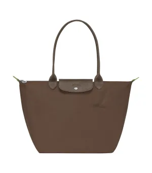 Le Pliage Green L Tote Bag Terra