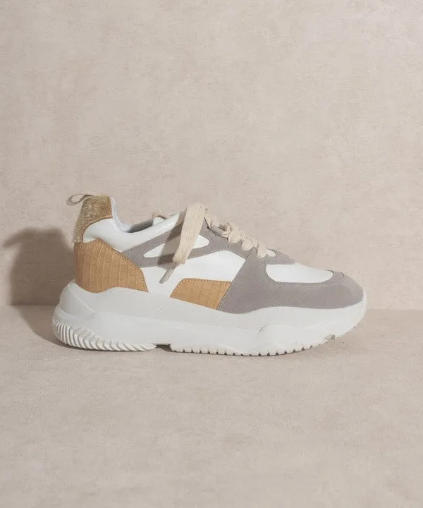 LEILA TAN SNEAKERS