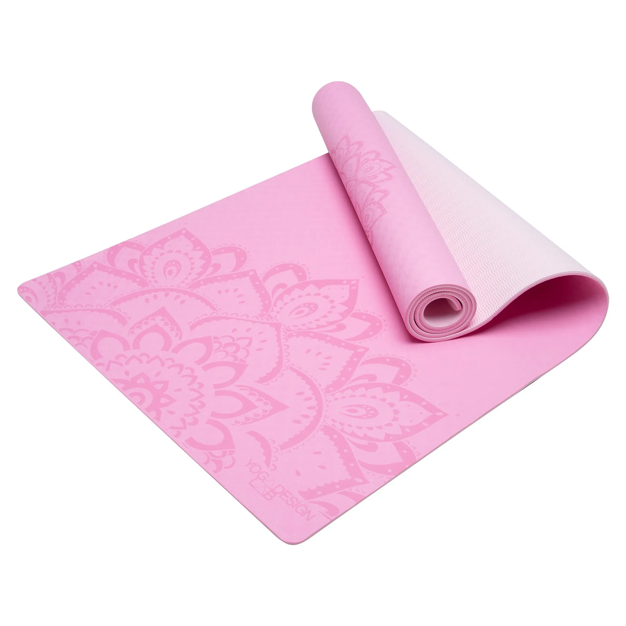 Lightweight Ultra-Cushioned Yoga Mat 6mm with Strap