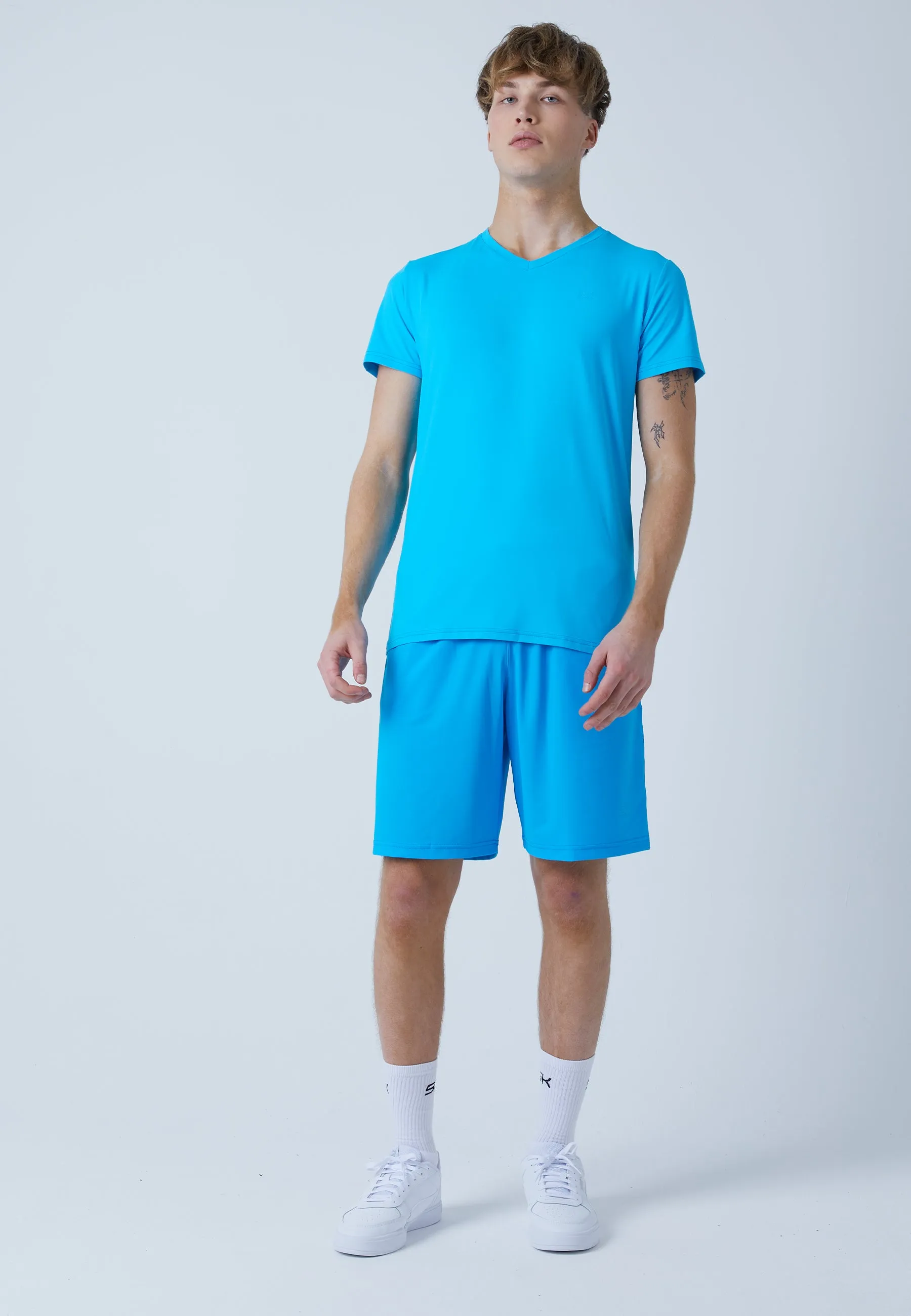 Long tennis shorts, turquoise (old)