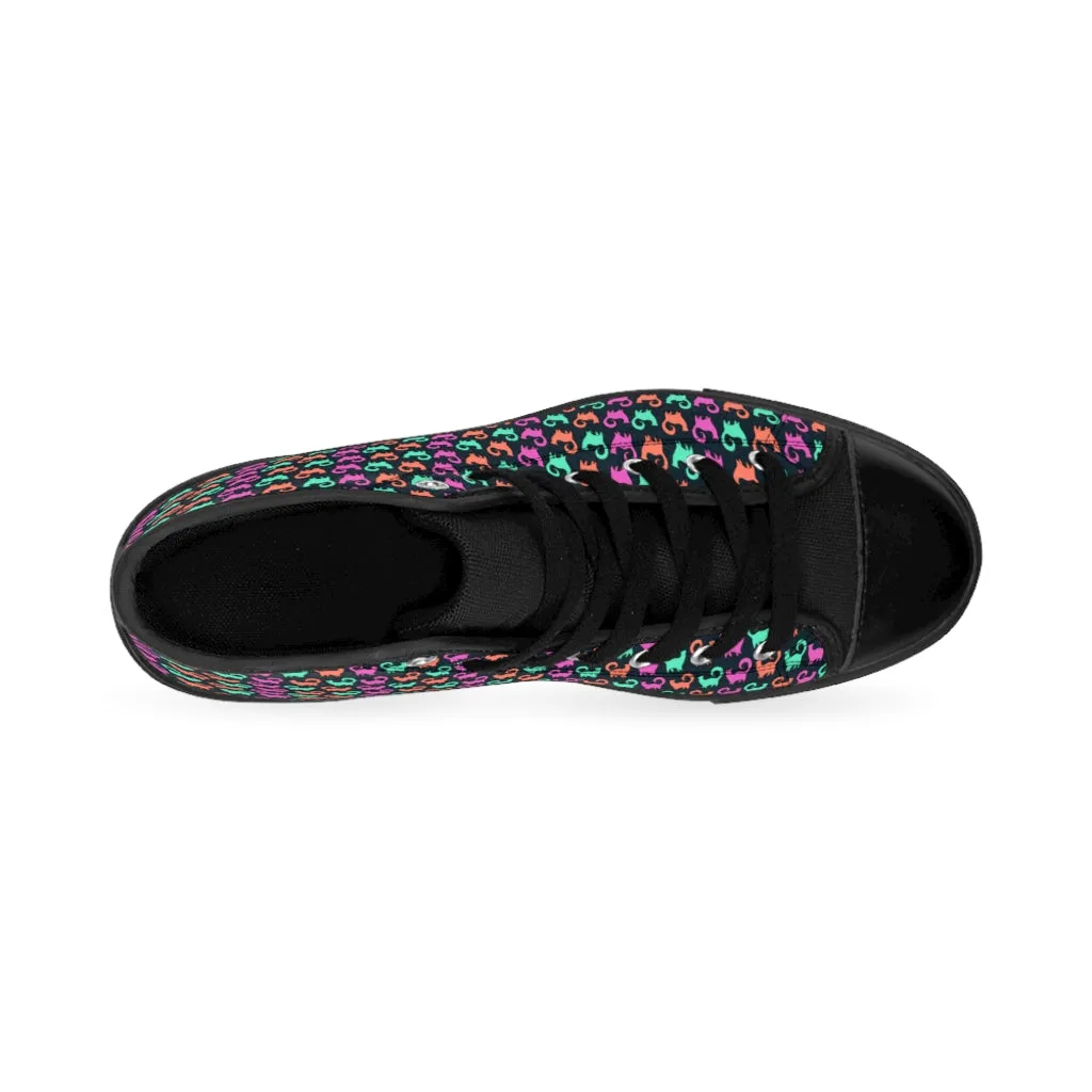 Marching Snobby Cats Women's High-top Sneakers