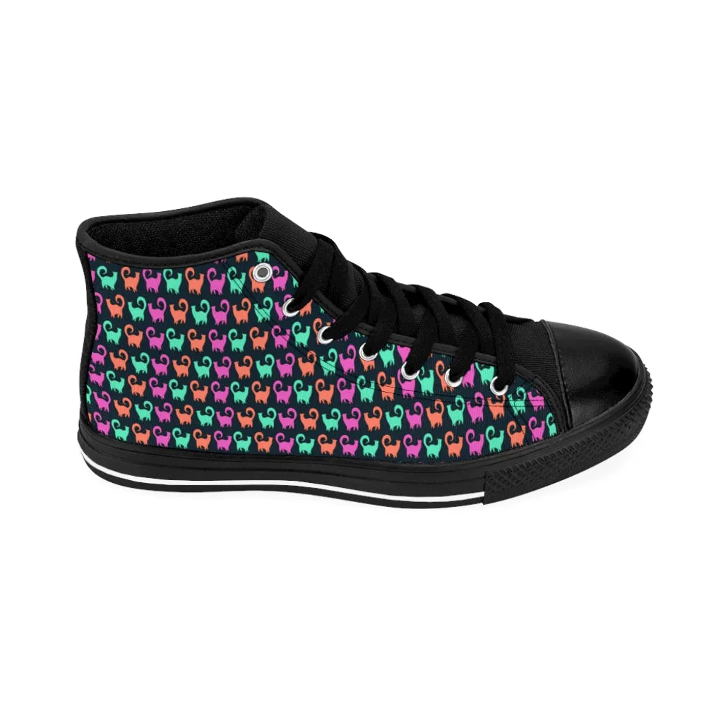 Marching Snobby Cats Women's High-top Sneakers