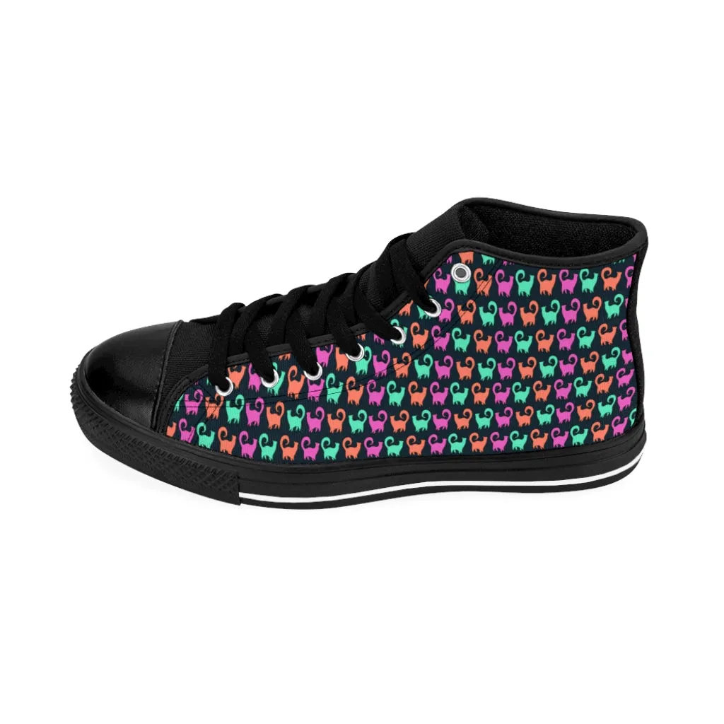 Marching Snobby Cats Women's High-top Sneakers