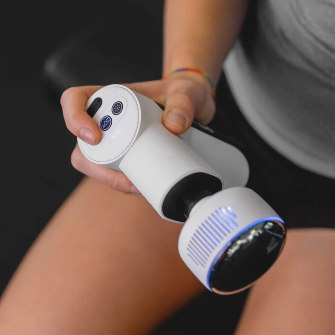 Massage Gun Heat & Cold White - Black Friday Offer