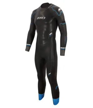 MEN'S ADVANCE WETSUIT - BLACK/BLUE/GUNMETAL