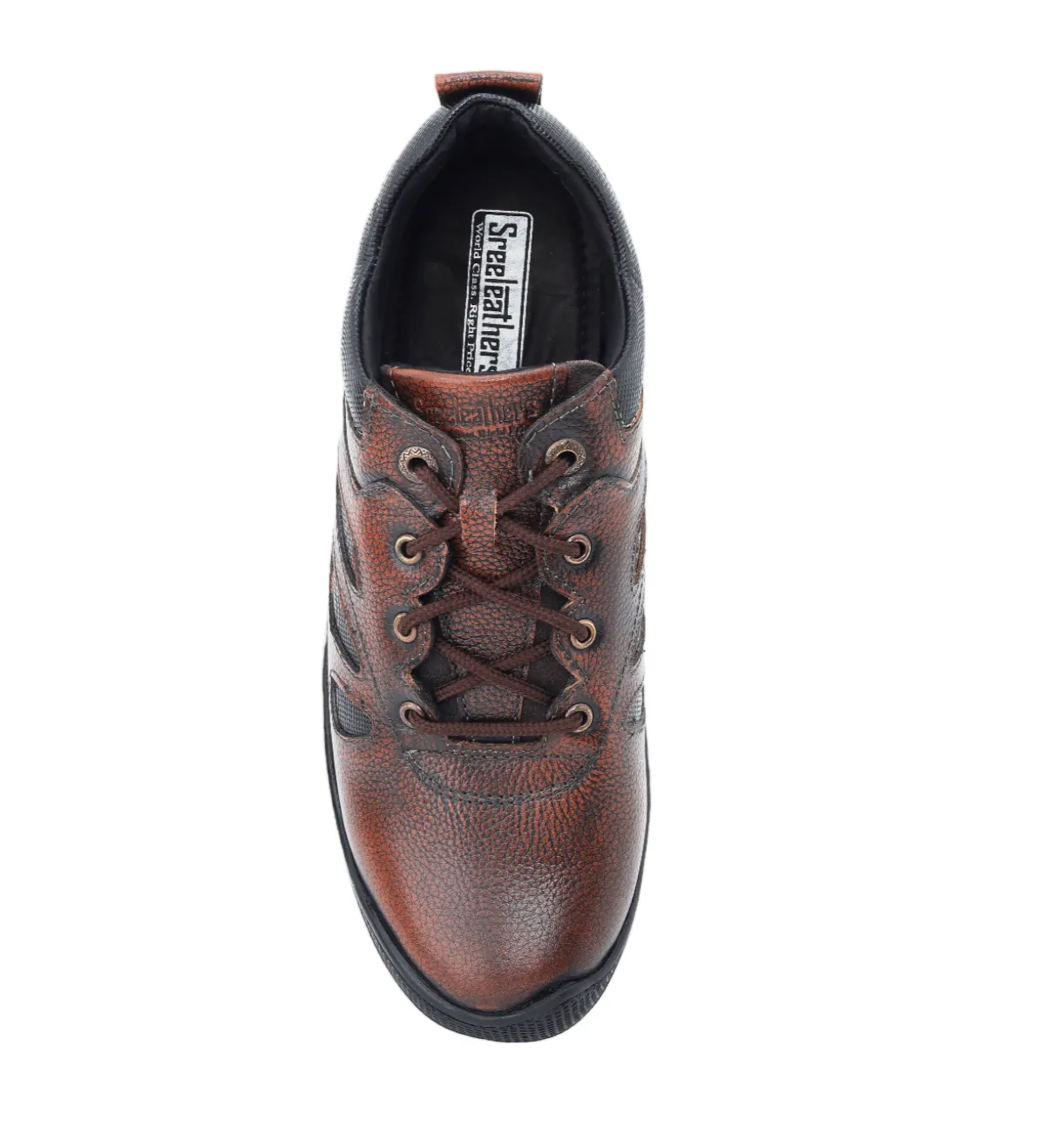 Mens Leather Casual Shoe 38010