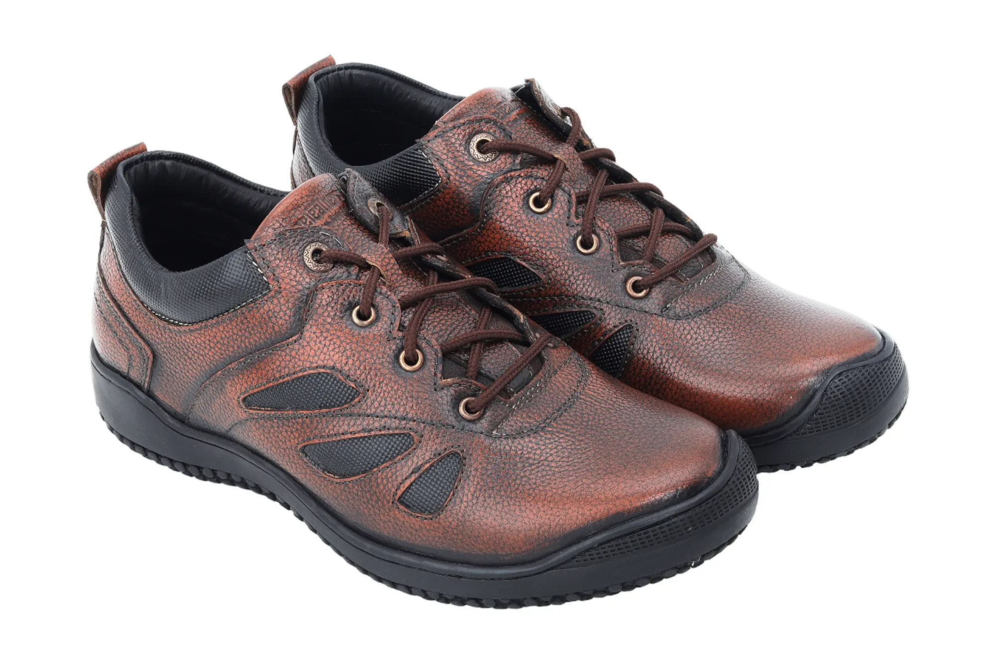 Mens Leather Casual Shoe 38010