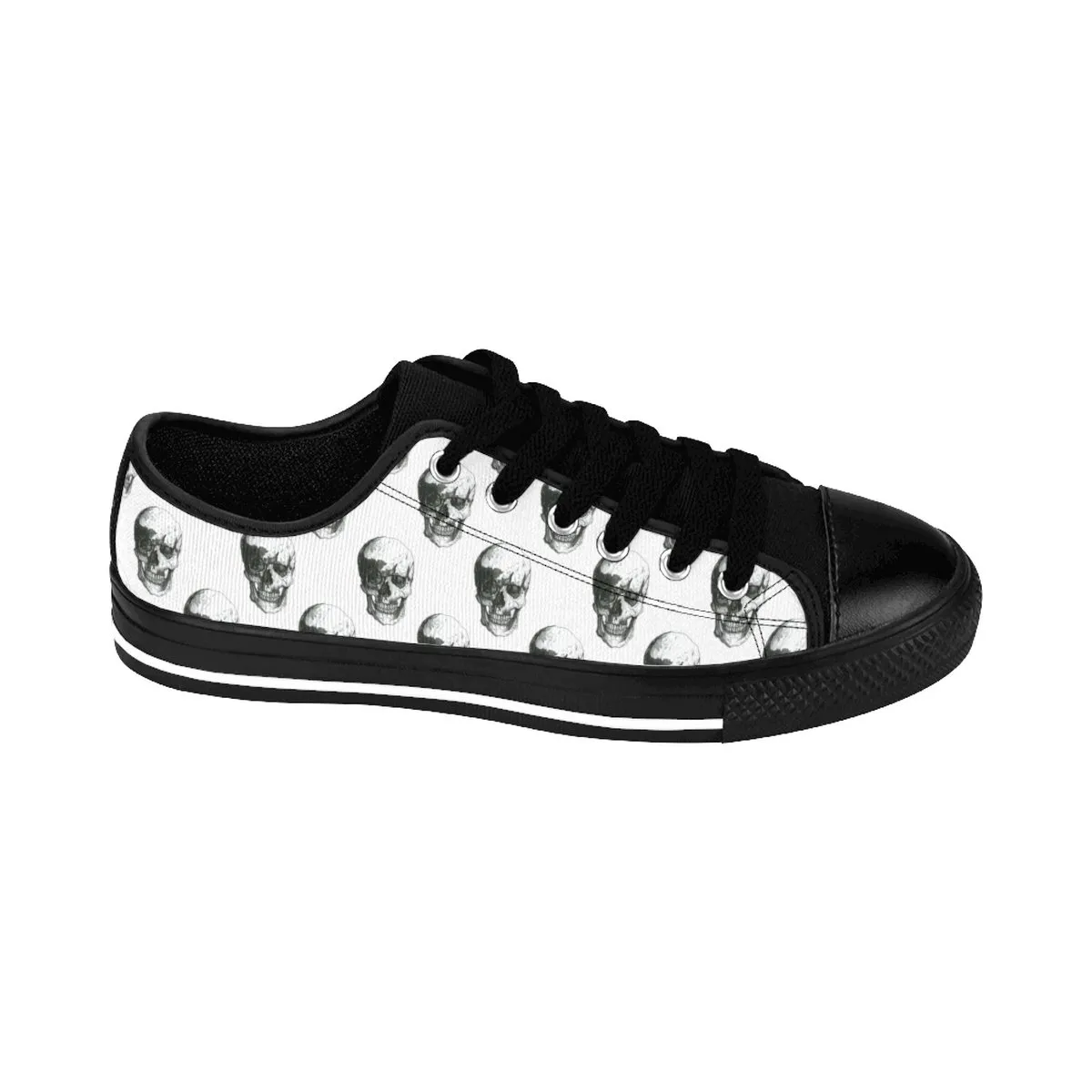 Men's Polka Skulls Sneakers by Robert Bowen