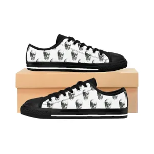 Men's Polka Skulls Sneakers by Robert Bowen