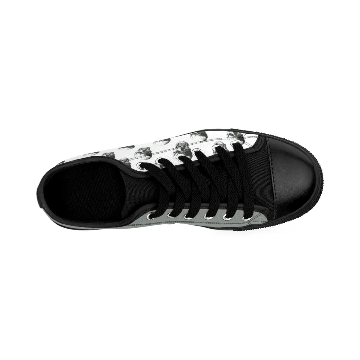 Men's Polka Skulls Sneakers by Robert Bowen