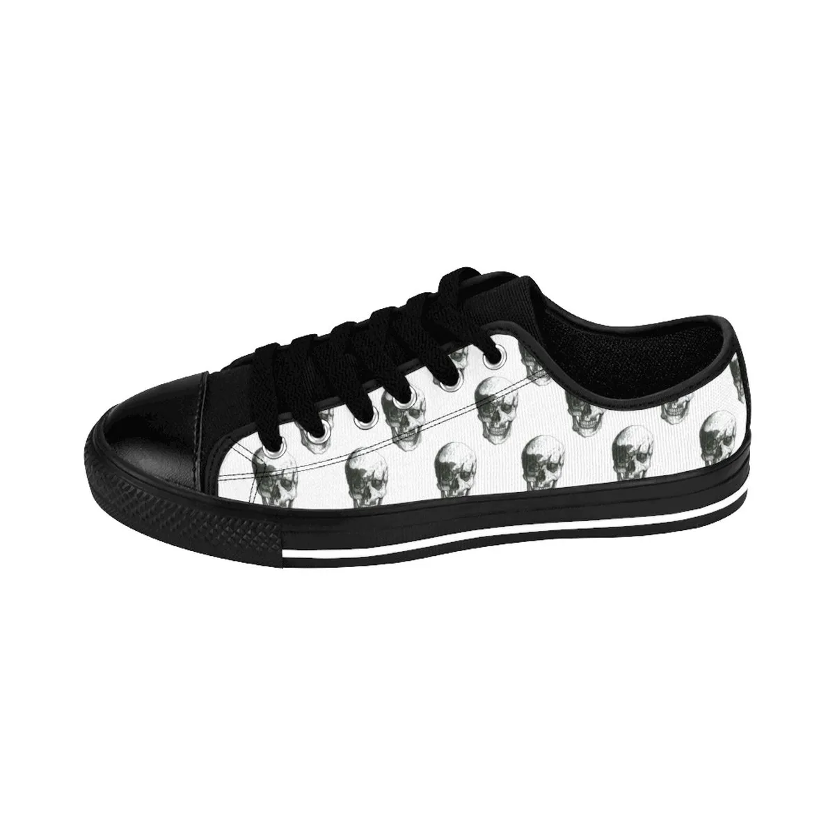 Men's Polka Skulls Sneakers by Robert Bowen