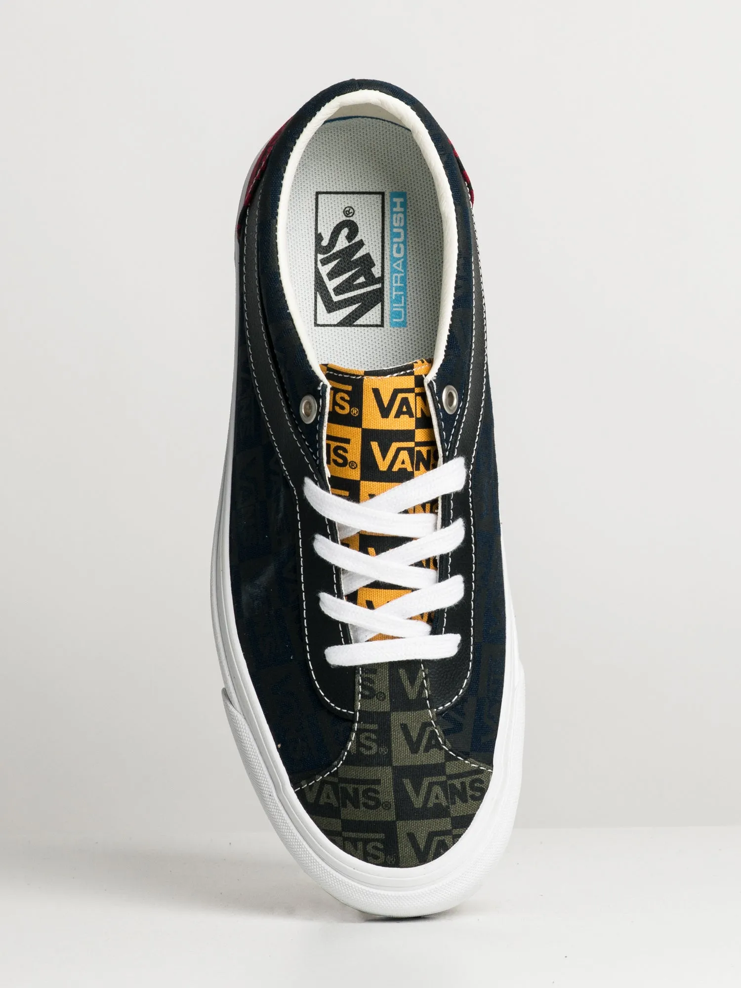 MENS VANS BOLD NI LOGO CHECKER SNEAKER - CLEARANCE