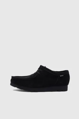 Mens Wallabee Gortex - Black Suede